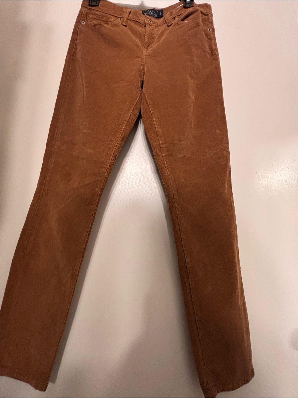 Lucky Brand Corduroy Pants in Caramel Brown
